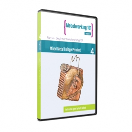 Metalworking 101 Beginner Series DVD 4: Mixed Metal Collage Pendant