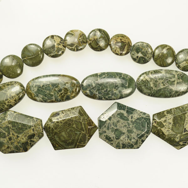 Jasper - Green Brecciated
