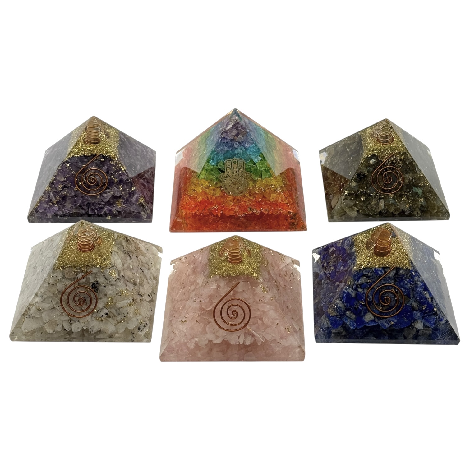 Gemstone Pyramids
