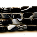 Judy Ellis's Gemstone Treatments - , General Education, , Sardonyx Rectangle Beads