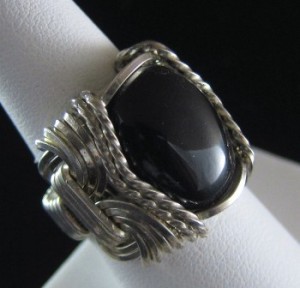 Judy Ellis's Gem Profile- Onyx - , General Education, , Black Onyx ring