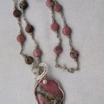 Judy Ellis's Gem Profile- Rhodonite - , General Education, , Rhodonite Necklace 