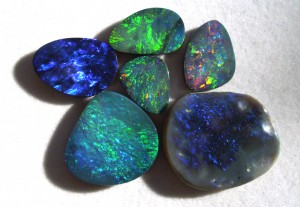 Precious black opal sale
