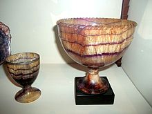 Judy Ellis's Gem Profile- Derbyshire Blue John - , General Education, , Blue John Goblets – Chatsworth House