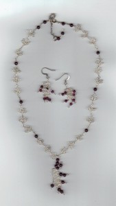 Judy Ellis's Gem Profile- Garnet - , General Education, , Garnet necklace and earrings