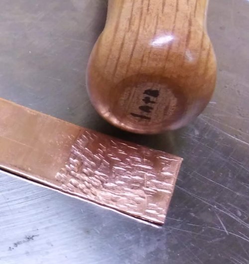 Judy Larson's Lemons to Lemonade - , Wire Jewelry Design, Cutting, Cutting Tool, Cutters, Filing, Finishing, Texturing, Butane Torch, Soldering, Solder, Design, I labeled the hammer handles