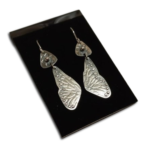 Judy Larson's How to Downsize Your Earring Projects Without Losing Style - , Wire Jewelry Design, Stamping, Stamps, , butterfly wings