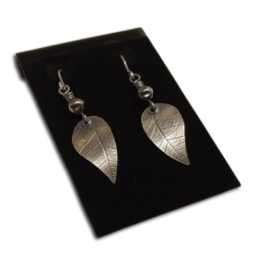 Judy Larson's How to Downsize Your Earring Projects Without Losing Style - , Wire Jewelry Design, Stamping, Stamps, , leaves