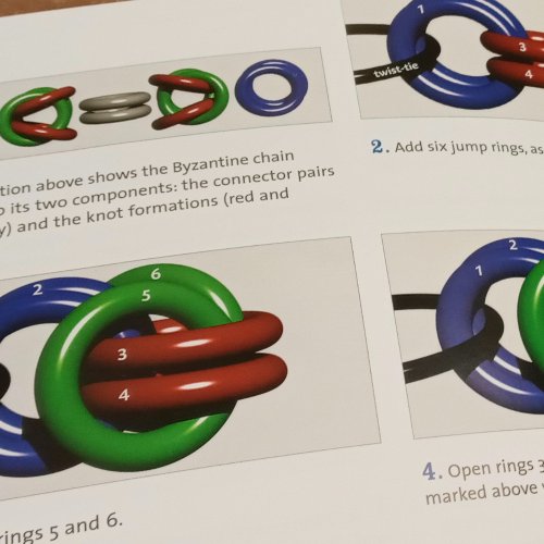 Judy Larson's Make Your Own Chains Part 1 - , Teaching, Making Chain, Chain Making , , , Chain Maille, chain mail, chainmaille, chainmail, , Chain making books    