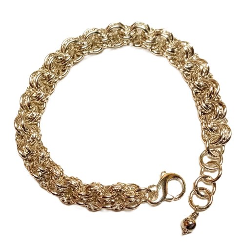 Judy Larson's Make Your Own Chains Part 1 - , Teaching, Making Chain, Chain Making , , , Chain Maille, chain mail, chainmaille, chainmail, , TRY A TRIPLE CABLE CHAIN