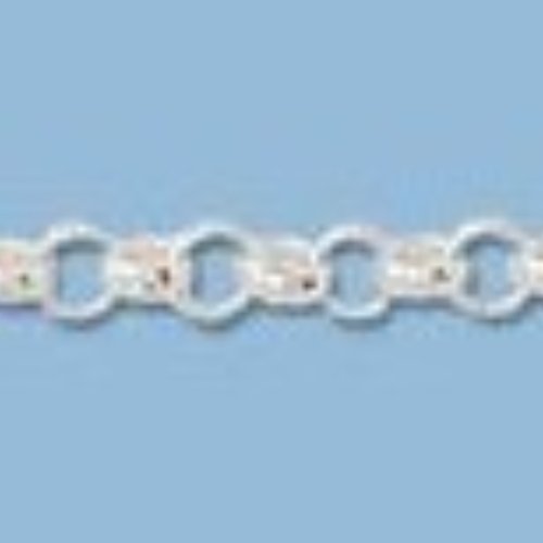 Judy Larson's Make Your Own Chains Part 1 - , Teaching, Making Chain, Chain Making , , , Chain Maille, chain mail, chainmaille, chainmail, , Silver Silver Rolo Chain-C8-346U