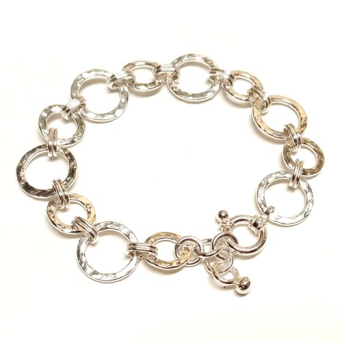 Judy Larson's Make Your Own Chains Part 3 - , Teaching, Making Chain, Chain Making , Jump Rings, Jump Ring, Making Jump Rings, Butane Torch, Soldering, Solder, Design, , , Handmade Chunky Chain