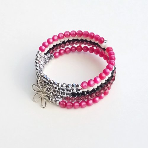 Debbie Blair's Color Inspiration, Fireworks - , Wire Jewelry Design, Design, fireworks bracelet