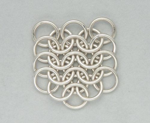 Kylie Jones's Gemstone Chain Maille Pendant - , Chain Maille Jewelry, Making Chain, Chain Making , gemstone chain maille pendant