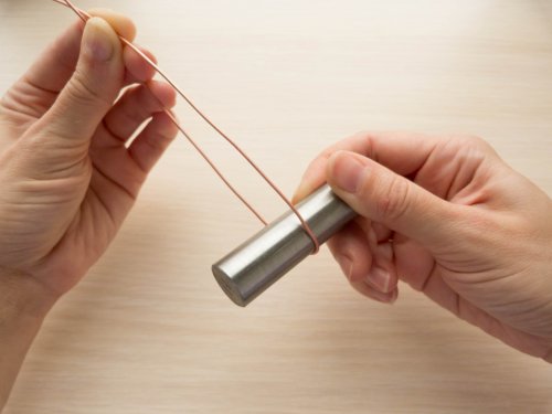 Oksana Truhan's Woven Wire Pearl Ring - , Wire Weaving, Weaving, Wire Weaving, Weaving Wire, Butane Torch, Soldering, Solder, Wrap the wire around the Mandrel