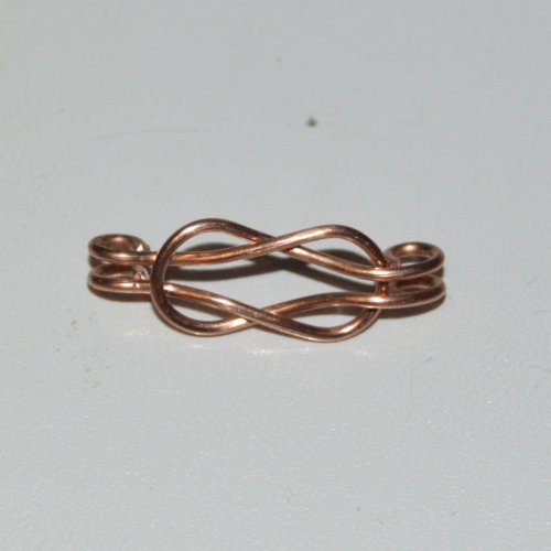 Deborah Kelly's Love Knot Chain Bracelet and Earrings - , Contemporary Wire Jewelry, Making Chain, Chain Making , love knot chain