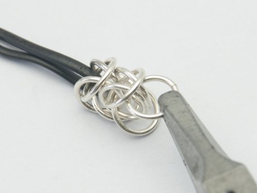 Kylie Jones's Box Chain Watchband - , Chain Maille Jewelry, Making Chain, Chain Making , box chain watchband