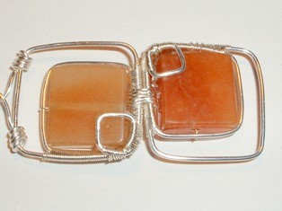 Abby Hook's Squares Bracelet - , Contemporary Wire Jewelry, Wire Wrapping, Wrapping, Wire Wrapping Jewelry, Weaving, Wire Weaving, Weaving Wire, squares bracelet