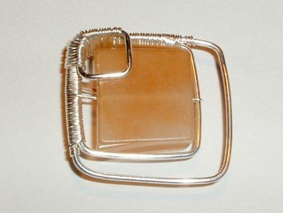 Abby Hook's Squares Bracelet - , Contemporary Wire Jewelry, Wire Wrapping, Wrapping, Wire Wrapping Jewelry, Weaving, Wire Weaving, Weaving Wire, squares bracelet