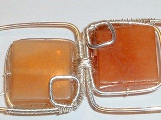 Abby Hook's Squares Bracelet - , Contemporary Wire Jewelry, Wire Wrapping, Wrapping, Wire Wrapping Jewelry, Weaving, Wire Weaving, Weaving Wire, squares bracelet