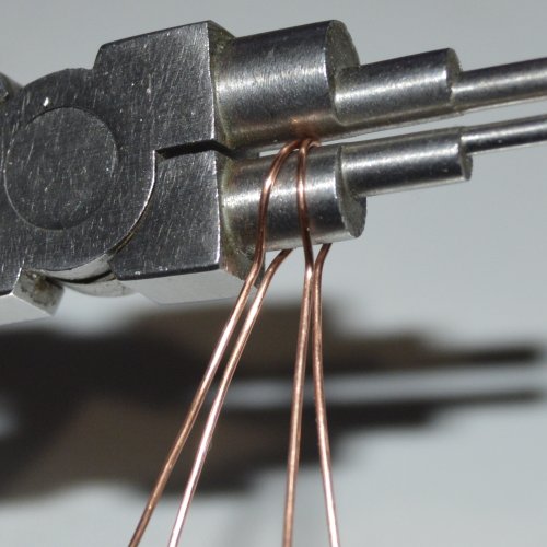 Deborah Kelly's Wire Woven Drumstick Earrings and Ring - , Wire Weaving, Weaving, Wire Weaving, Weaving Wire, Cut the 22 gauge wire 