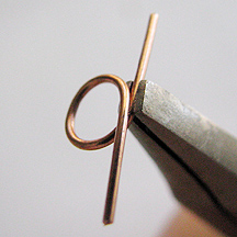 Albina Manning's Cotter Pin Link - , Contemporary Wire Jewelry, Wire Wrapping, Wrapping, Wire Wrapping Jewelry, 