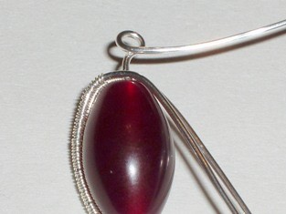 Abby Hook's Fuchsia Bud Earrings - , Wire Weaving, Weaving, Wire Weaving, Weaving Wire, fuchsia bud earrings