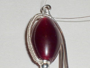 Abby Hook's Fuchsia Bud Earrings - , Wire Weaving, Weaving, Wire Weaving, Weaving Wire, fuchsia bud earrings