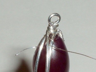 Abby Hook's Fuchsia Bud Earrings - , Wire Weaving, Weaving, Wire Weaving, Weaving Wire, fuchsia bud earrings
