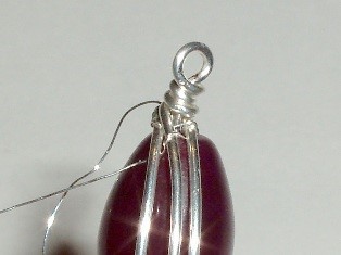 Abby Hook's Fuchsia Bud Earrings - , Wire Weaving, Weaving, Wire Weaving, Weaving Wire, fuchsia bud earrings