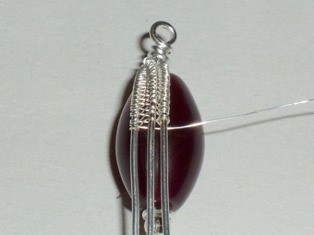 Abby Hook's Fuchsia Bud Earrings - , Wire Weaving, Weaving, Wire Weaving, Weaving Wire, fuchsia bud earrings