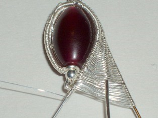 Abby Hook's Fuchsia Bud Earrings - , Wire Weaving, Weaving, Wire Weaving, Weaving Wire, fuchsia bud earrings