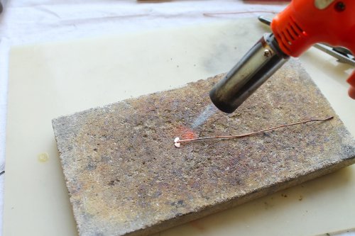 Oksana Truhan's Woven Wire Ginko Ring - , Wire Weaving, Weaving, Wire Weaving, Weaving Wire, woven wire ginko ring