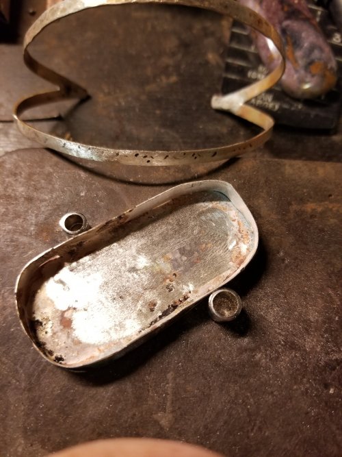 Cheryl Strait's Multi-stone Cuff Bracelet - , Contemporary Wire Jewelry, Filing, Finishing, Sawing, Saw, Wire Saw, Butane Torch, Soldering, Solder, Measure and cut tubing to fit