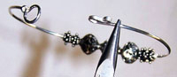 Lindi Schneck's Bubble Girl Bracelet - , Contemporary Wire Jewelry, Wire Wrapping, Wrapping, Wire Wrapping Jewelry, 