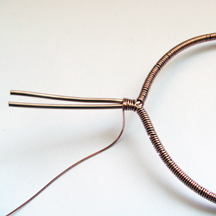 Albina Manning's Tree of Life - , Contemporary Wire Jewelry, Coiling, Coiling Wire, Wire Coiling, 