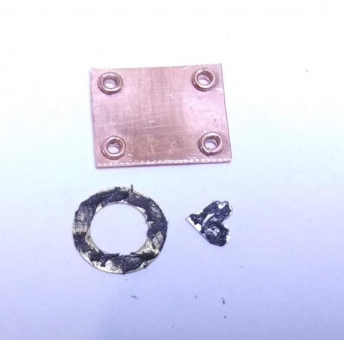 Judy Larson's Mixed Metal Sampler Bracelet 4 - Words Matter - , Metalwork, Stamping, Stamps, Place a small amount of paste solder 