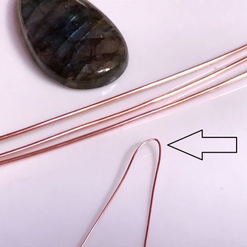 Erika Pal's Flow Pendant - , Contemporary Wire Jewelry, Loops, Wire Loop, Wrapped Wire Loop, Wire Wrapping, Wrapping, Wire Wrapping Jewelry, flow pendant