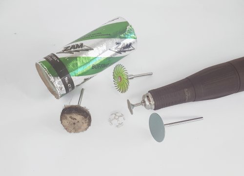 Kylie Jones's Soldered Wire Bead Caps - , Findings & Components, Toggles & Clasps, Earwire & Headpin, Loops, Wire Loop, Wrapped Wire Loop, Butane Torch, Soldering, Solder, Remove any tool marks with abrasive wheels 