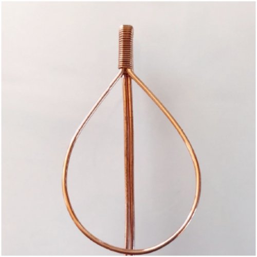 Erika Pal's Wire Wrapped Cabochon Pendant - , Classic Wire Jewelry, Wire Wrapping, Wrapping, Wire Wrapping Jewelry, Switch to front view.