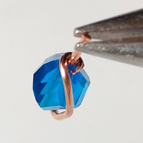 Erika Pal's Brilliant Wave Pendant - , Wire Weaving, Weaving, Wire Weaving, Weaving Wire, This is the result we must get.