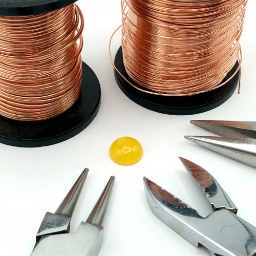 Erika Pal's Simplicity Ring - , Contemporary Wire Jewelry, Wire Wrapping, Wrapping, Wire Wrapping Jewelry, prong wire ring