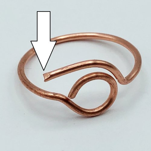 Erika Pal's Simplicity Ring - , Contemporary Wire Jewelry, Wire Wrapping, Wrapping, Wire Wrapping Jewelry, prong wire ring