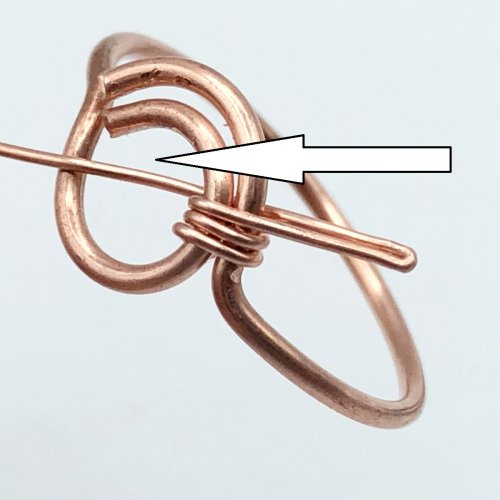 Erika Pal's Simplicity Ring - , Contemporary Wire Jewelry, Wire Wrapping, Wrapping, Wire Wrapping Jewelry, prong wire ring