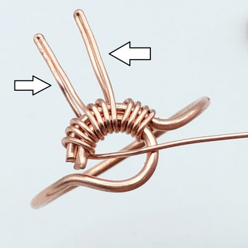 Erika Pal's Devotion Cabochon Ring - , Contemporary Wire Jewelry, Wire Wrapping, Wrapping, Wire Wrapping Jewelry, devotion cabochon ring