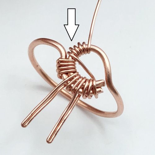 Erika Pal's Devotion Cabochon Ring - , Contemporary Wire Jewelry, Wire Wrapping, Wrapping, Wire Wrapping Jewelry, devotion cabochon ring