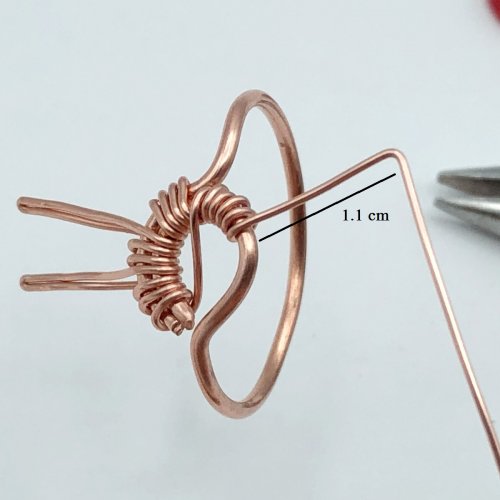 Erika Pal's Devotion Cabochon Ring - , Contemporary Wire Jewelry, Wire Wrapping, Wrapping, Wire Wrapping Jewelry, devotion cabochon ring