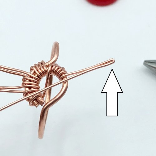 Erika Pal's Devotion Cabochon Ring - , Contemporary Wire Jewelry, Wire Wrapping, Wrapping, Wire Wrapping Jewelry, devotion cabochon ring