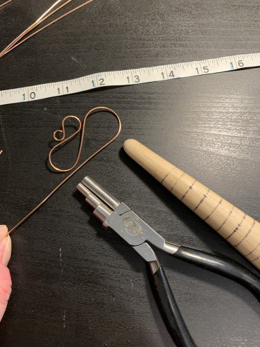 Kendra Austin's Sterling Wire Wrapped Bookmark - , Hair Accessories, Zipper Pulls, Christmas Ornaments, Wire Wrapping, Wrapping, Wire Wrapping Jewelry, Start with your 18ga or 16 ga round wire.