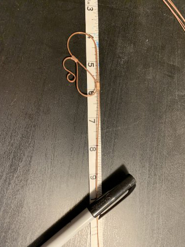 Kendra Austin's Sterling Wire Wrapped Bookmark - , Hair Accessories, Zipper Pulls, Christmas Ornaments, Wire Wrapping, Wrapping, Wire Wrapping Jewelry, Use a ruler and a sharpie to measure 4